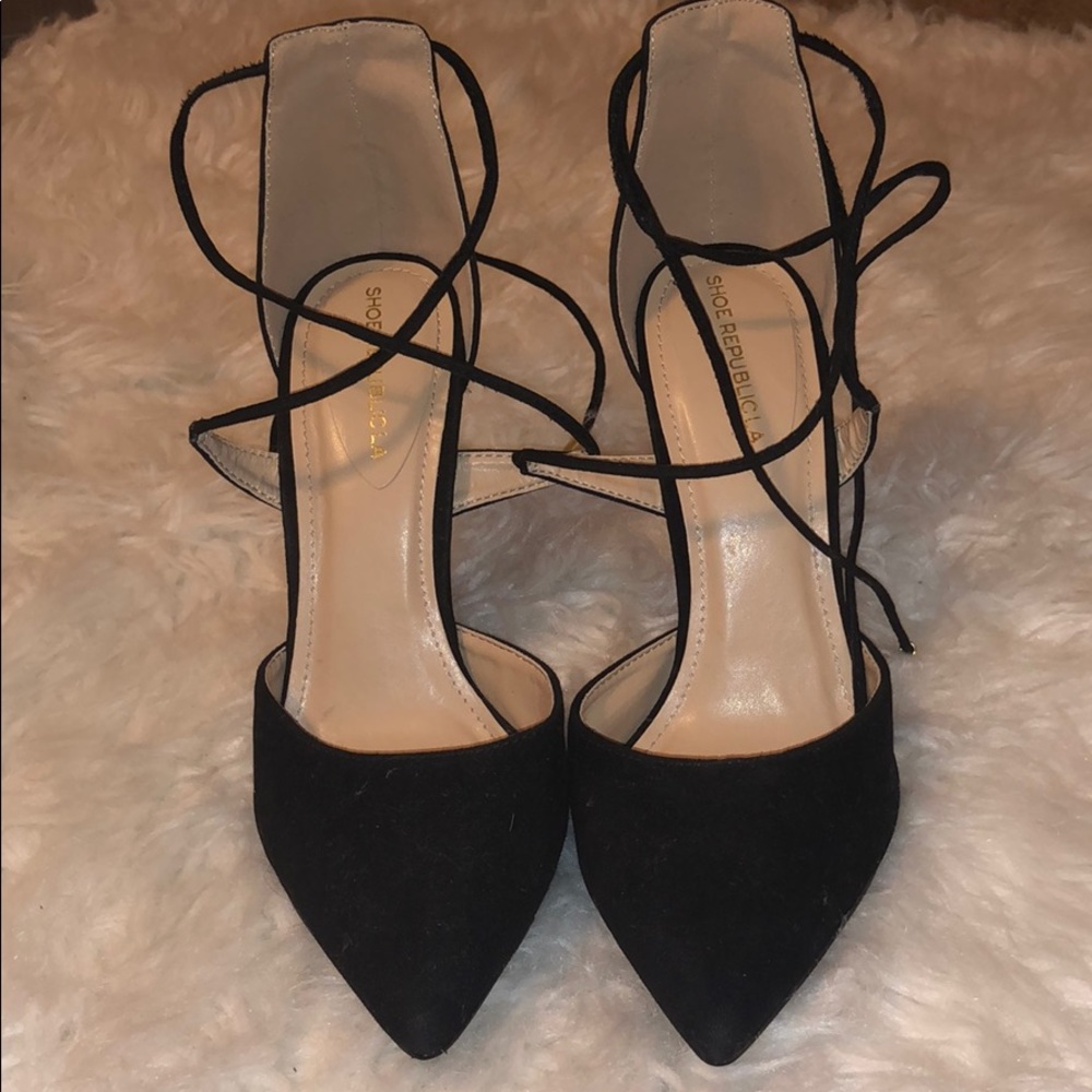 Black heels
